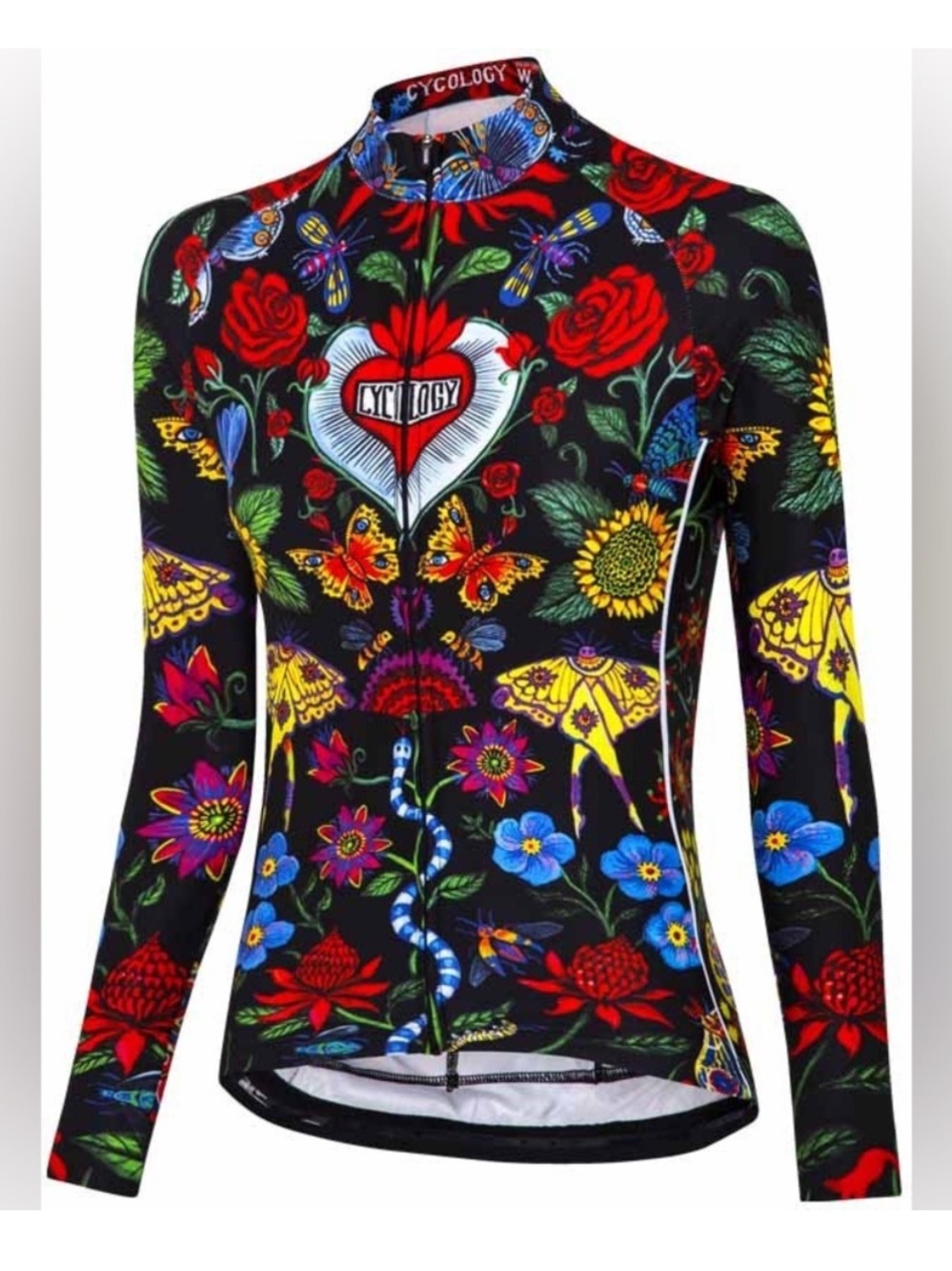 Cycology River Road Women's Long Sleeve Cycling Jersey